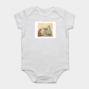 Trouble at the bank Baby Bodysuit